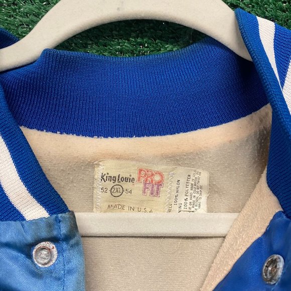 Vintage 90s Chemical Logo Essential Satin Bomber Jacket - Picture 4 of 5